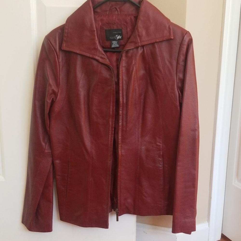 Leather jacket